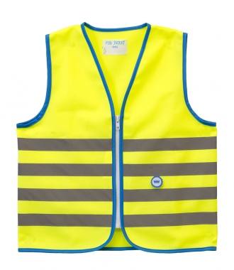 WoWow Fun Jacket heijastinliiv keltainen